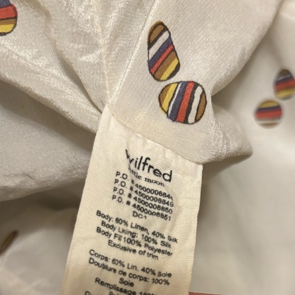 Wilfred little mood black insulated silk mix blazer jacket - Picture 6 of 6